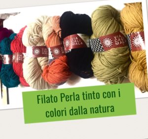 filato Viacalimala -tinto con i colori dalla natura