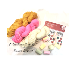 Viacalimala kit sweet biscuit - Marhmallow