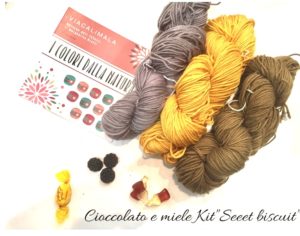 Viacalimala kit sweet biscuit cioccolato e miele